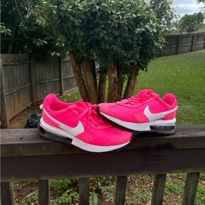 Nike Women's Hot Pink and White Sneakers